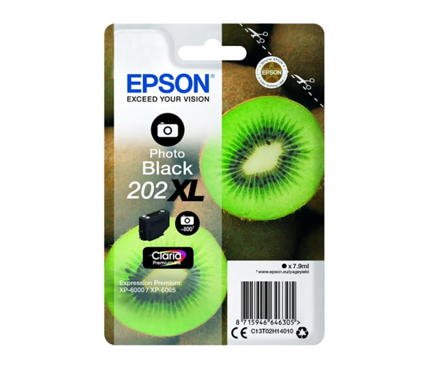 EPSON 202XL Photo Black 7,9ml C13T02H14010 - 464300 - zdjęcie